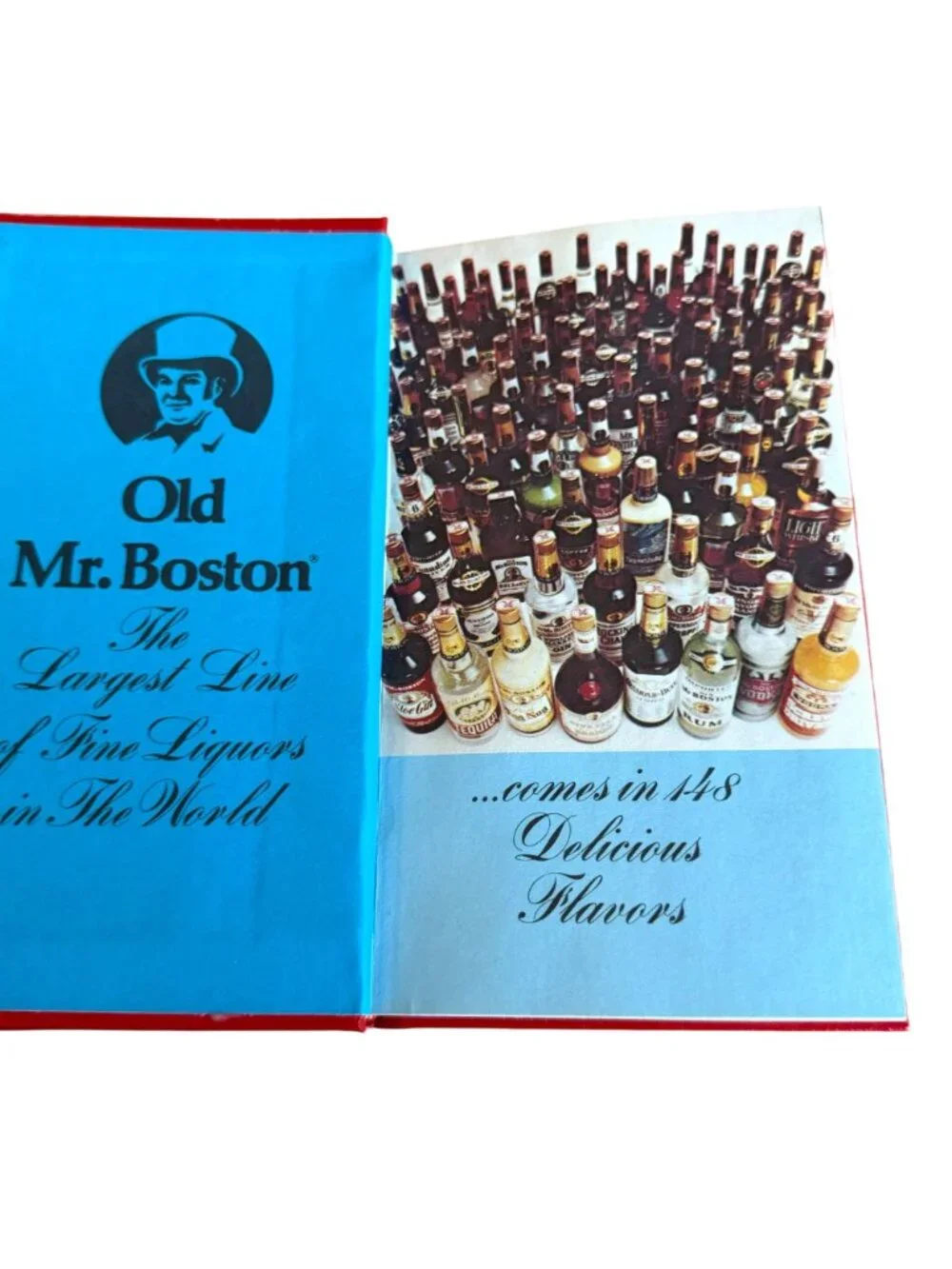 Mr Boston Deluxe Official Bartenders Guide Sixty First Edition Red Hardcover